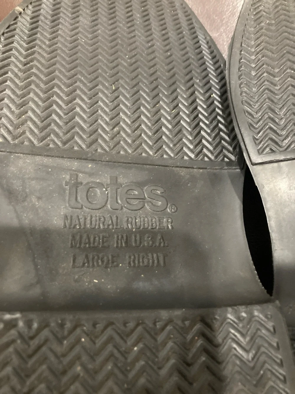 totes waterproof slip